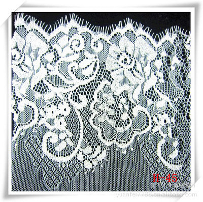H-45面輔料城 精品日韓錦綸蕾絲睫毛花邊，點亮DIY服裝的時尚靈魂